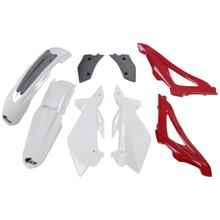 Kit de carénage UFO PLAST 8 pièces, ensemble de carénage en plastique pour Husqvarna CR 125 / 250 ccm Année de fabrication 2006 - 2008