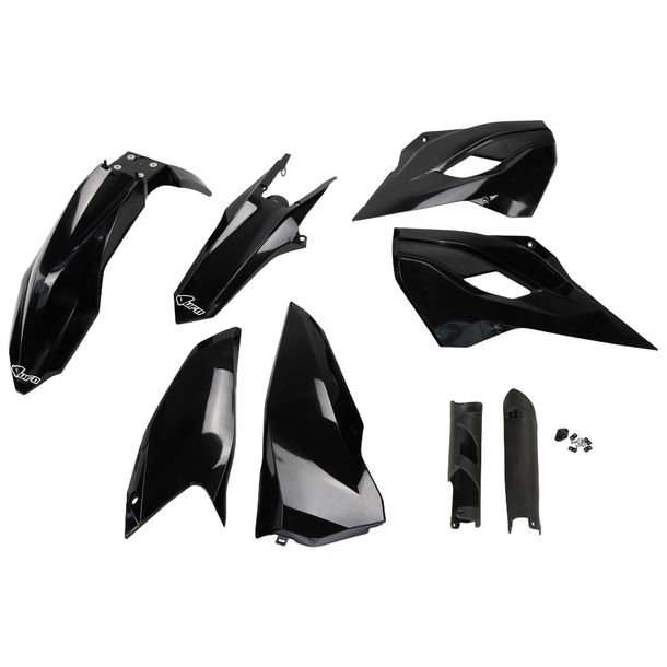 Verkleidungskit UFO PLAST 8-teilig Verkleidungssatz Kunststoff mit Gabelschutz für Husqvarna FE TC TE TX 125 - 450 ccm Bj. 2014