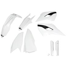 Bekledingskit UFO PLAST 8-delig Bekledingsset Kunststof met vorkbescherming voor Husqvarna FE TC TE TX 125 - 450 ccm Bj. 2016