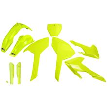 UFO PLAST 9-piece Fairing Kit Plastic Fairing Set with Fork Protectors for Husqvarna FC TC 125 - 450 ccm YOM 2016 - 2018