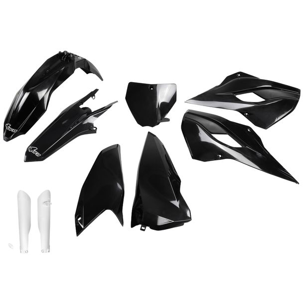 Verkleidungskit UFO PLAST 9-teilig Verkleidungssatz Kunststoff mit Gabelschutz für Husqvarna TC TE 250 ccm Bj. 2016