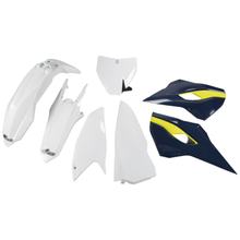 Kit carenatura UFO PLAST 7 pezzi Set carenatura in plastica per Husqvarna TC TE 250 ccm Anno costr. 2016