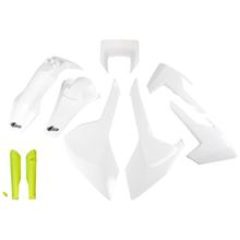 Verkleidungskit UFO PLAST 9-teilig Verkleidungssatz Kunststoff mit Gabelschutz für Husqvarna FE TE TX 125 - 450 ccm Bj. 2017 - 2019