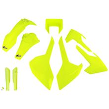 Verkleidungskit UFO PLAST 9-teilig Verkleidungssatz Kunststoff mit Gabelschutz für Husqvarna FE TE TX 125 - 450 ccm Bj. 2017 - 2019