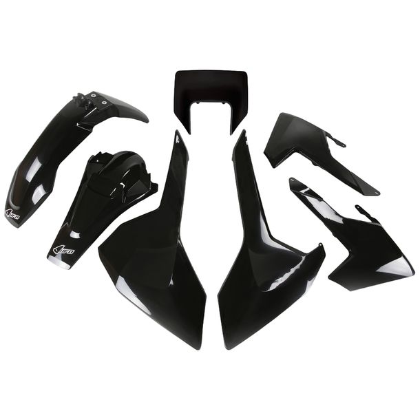Kit carenatura UFO PLAST 7 pezzi Kit completo carenatura in plastica per Husqvarna FE TE TX 125 - 450 ccm Anno modello 2017 - 2019