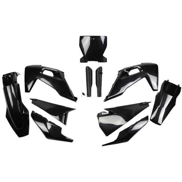 Verkleidungskit UFO PLAST 11-teilig Verkleidungssatz Kunststoff mit Gabelschutz für Husqvarna FC TC 125 - 450 ccm Bj. 2019 - 2022