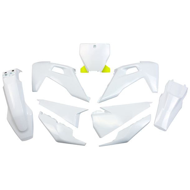 Kåpset UFO PLAST 9-delars kåpsats plast för Husqvarna FC TC 125 - 450 ccm Årsmodell 2019 - 2022