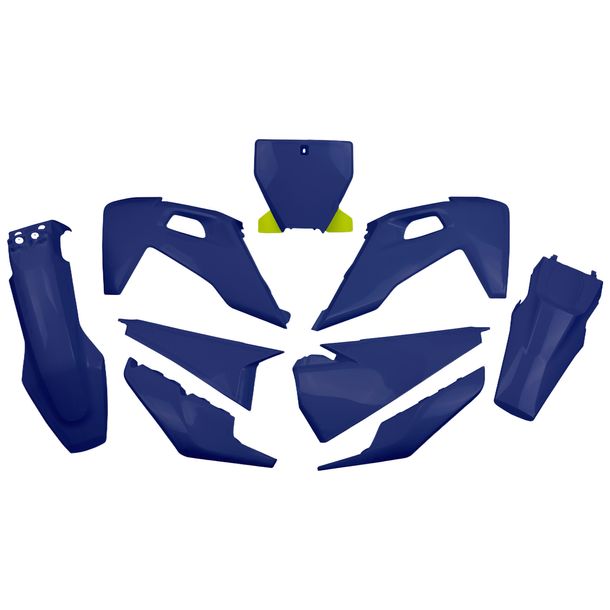 UFO PLAST 9-piece Fairing Kit Plastic Fairing Set for Husqvarna FC TC 125 - 450 ccm YOM 2019 - 2022