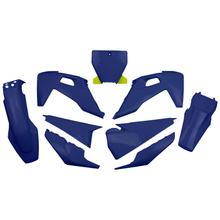 Kit obložení UFO PLAST 9-dílná sada obložení plast pro Husqvarna FC TC 125 - 450 ccm Bj. 2019 - 2022