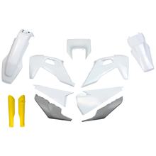 Sada plastových dílů karoserie UFO PLAST 11-dílná, včetně krytů vidlic pro Husqvarna FE TE 150 - 501 ccm Bj. 2020 - 2023