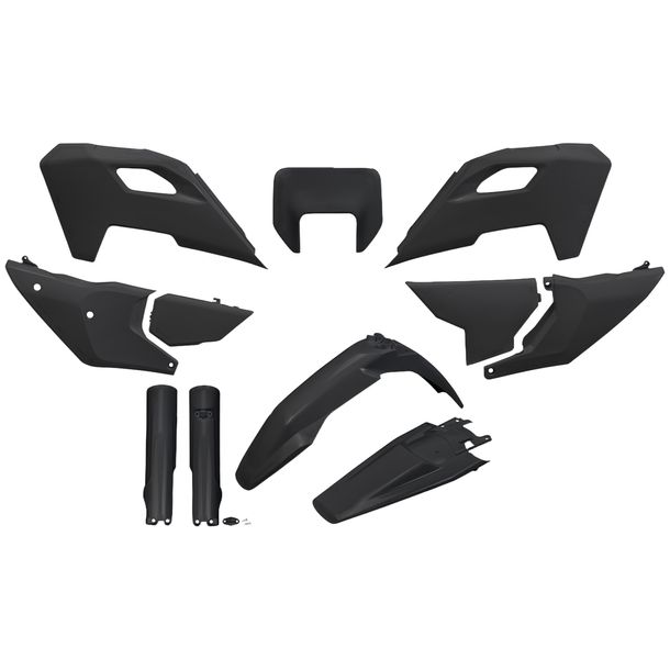 Verkleidungskit UFO PLAST 11-teilig Verkleidungssatz Kunststoff mit Gabelschutz für Husqvarna FE TC TE 150 - 501 ccm Bj. 2024 - 2025