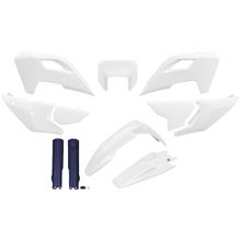 Sada plastových dílů karoserie UFO PLAST 11-dílná, včetně krytů vidlic pro Husqvarna FE TC TE 150 - 501 ccm, ročníky výroby 2024 - 2025