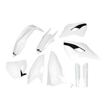 Kompletní sada plastových dílů UFO PLAST 9-dílná, sada krytů z plastu s ochranou vidlic pro Husqvarna FC TC TE 125 - 450 ccm Bj. 2015