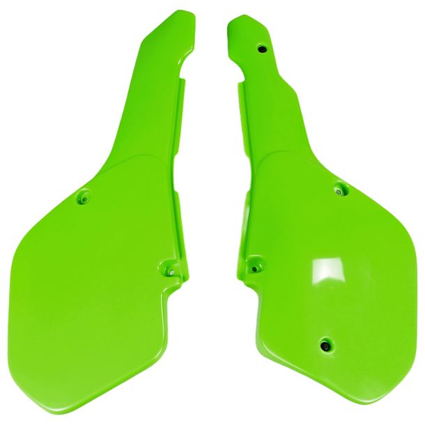 Carenado lateral UFO PLAST Carenado de 2 piezas para Kawasaki KX 125 - 500 ccm Año 1987