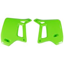 Kühlerverkleidung UFO PLAST 2-teilig Abdeckung Kühler für Kawasaki KDX 200 ccm Bj. 1990 - 1994