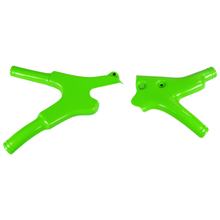 Rahmenprotektoren UFO PLAST 2-teilig Verkleidung Rahmenabdeckung für Kawasaki KDX 200 ccm Bj. 1990 - 1994