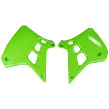 Kühlerverkleidung UFO PLAST 2-teilig Abdeckung Kühler für Kawasaki KX 125 ccm Bj. 1990 - 1991
