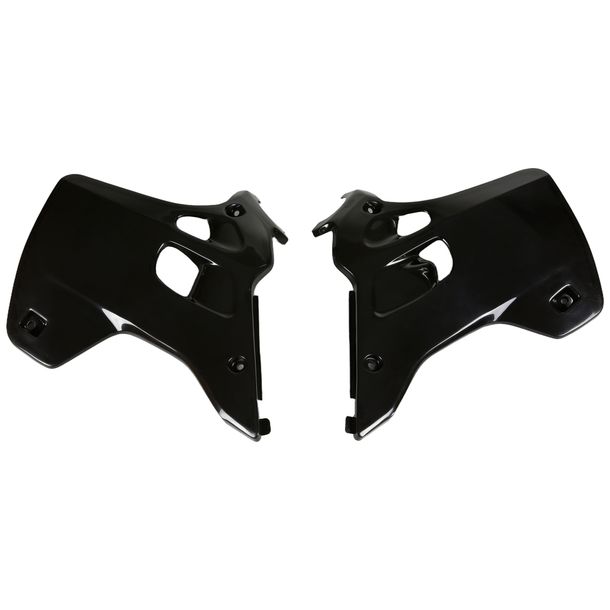 Carenado de radiador UFO PLAST 2 piezas Cubierta para radiador Kawasaki KX 125 / 250 ccm Año 1992 - 1993