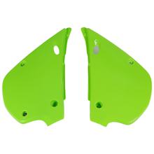 Carénage latéral UFO PLAST 2 pièces pour Kawasaki KX 80 ccm Année de construction 1991 - 1997