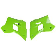 Kühlerverkleidung UFO PLAST 2-teilig Abdeckung Kühler für Kawasaki KDX 200 ccm Bj. 1995 - 1997