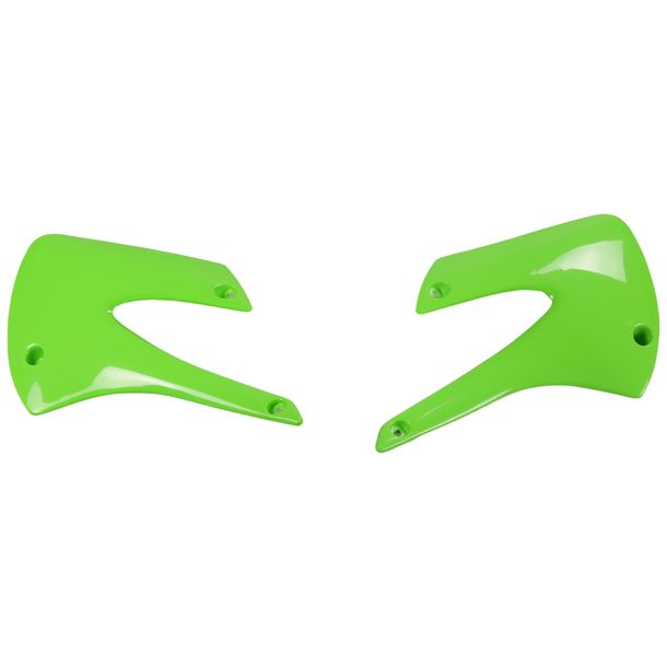 Kühlerverkleidung UFO PLAST 2-teilig Abdeckung Kühler für Kawasaki KX 85 ccm Bj. 2001 - 2013