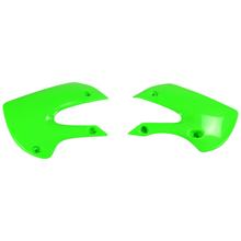 Kühlerverkleidung UFO PLAST 2-teilig Abdeckung Kühler für Kawasaki KLX KX 65 / 110 ccm