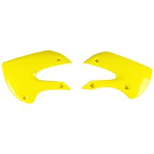 Kühlerverkleidung UFO PLAST 2-teilig Abdeckung Kühler für Kawasaki KLX KX 65 / 110 ccm