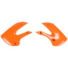 Kühlerverkleidung UFO PLAST 2-teilig Abdeckung Kühler für Kawasaki KLX KX 65 / 110 ccm
