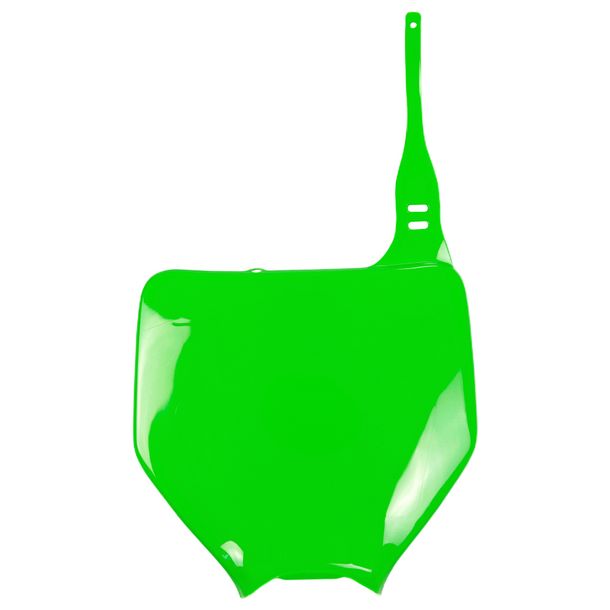 Startnummerntafel UFO PLAST Verkleidung Frontnummerntafel für Kawasaki KX F, Suzuki RM-Z 125 - 450 ccm Bj. 2003 - 2008