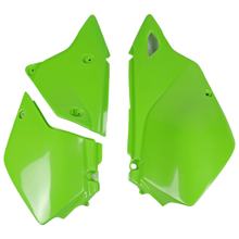 Boční kryty UFO PLAST kryt 3-dílný pro Kawasaki KLX R 400 ccm Bj. 2004