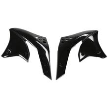 Kryt chladiče UFO PLAST 2-dílný, kryt chladiče pro Kawasaki KX F 250 ccm Bj. 2006 - 2008