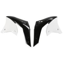 Cache radiateur UFO PLAST 2 pièces Couvercle radiateur pour Kawasaki KX F 250 ccm Année de fabrication 2006 - 2008