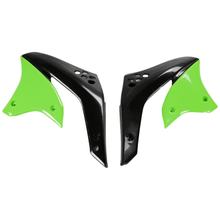 Kühlerverkleidung UFO PLAST 2-teilig Abdeckung Kühler für Kawasaki KX F 450 ccm Bj. 2006 - 2008
