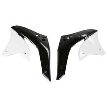 Kühlerverkleidung UFO PLAST 2-teilig Abdeckung Kühler für Kawasaki KX F 450 ccm Bj. 2006 - 2008