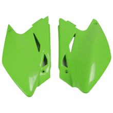 Seitenverkleidung UFO PLAST Verkleidung 2-teilig für Kawasaki KX F 450 ccm Bj. 2006 - 2008
