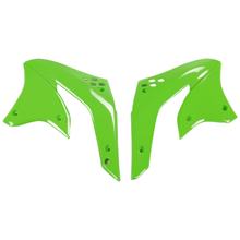 Radiatorbekleding UFO PLAST 2-delig Afdekkap Radiator voor Kawasaki KX F 450 ccm Bj. 2006 - 2008