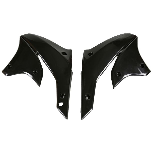 Carenado de radiador UFO PLAST 2 piezas. Cubierta de radiador para Kawasaki KLX R 450 ccm Año 2007 - 2024