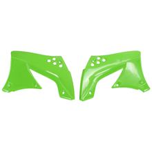 Kühlerverkleidung UFO PLAST 2-teilig Abdeckung Kühler für Kawasaki KX F 450 ccm Bj. 2009 - 2011