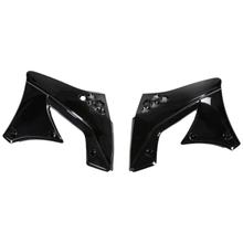 Kühlerverkleidung UFO PLAST 2-teilig Abdeckung Kühler für Kawasaki KX F 250 ccm Bj. 2009 - 2012