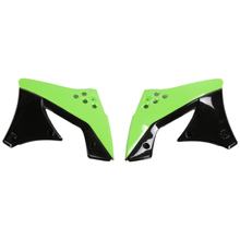 Kühlerverkleidung UFO PLAST 2-teilig Abdeckung Kühler für Kawasaki KX F 250 ccm Bj. 2009 - 2012