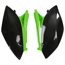 Seitenverkleidung UFO PLAST Verkleidung 2-teilig für Kawasaki KX F 250 ccm Bj. 2009 - 2012