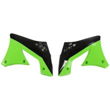 Kühlerverkleidung UFO PLAST 2-teilig Abdeckung Kühler für Kawasaki KX F 250 ccm Bj. 2009 - 2011