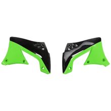 Kühlerverkleidung UFO PLAST 2-teilig Abdeckung Kühler für Kawasaki KX F 450 ccm Bj. 2009 - 2011