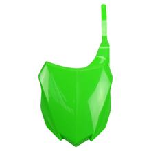 Startnummerntafel UFO PLAST Verkleidung Frontnummerntafel für Kawasaki KX F 250 / 450 ccm Bj. 2013 - 2016