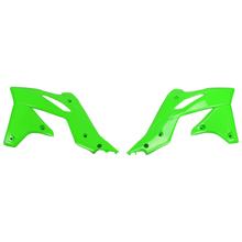 Kühlerverkleidung UFO PLAST 2-teilig Abdeckung Kühler für Kawasaki KX F 250 ccm Bj. 2013 - 2016