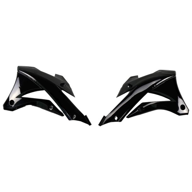 Carenado de radiador UFO PLAST 2 piezas. Cubierta de radiador para Kawasaki KX 80 / 85 ccm Año 2014 - 2021