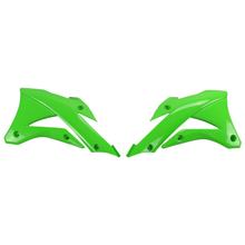 Kühlerverkleidung UFO PLAST 2-teilig Abdeckung Kühler für Kawasaki KX 80 / 85 ccm Bj. 2014 - 2021