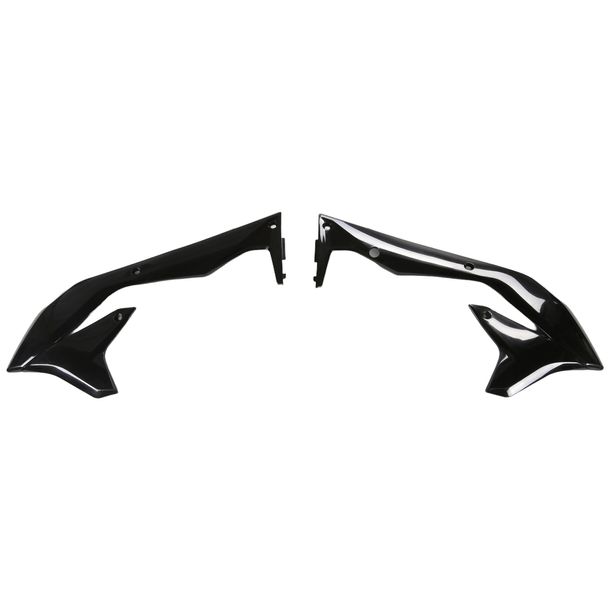 Carenado de radiador UFO PLAST 2 piezas Cubierta de radiador para Kawasaki KX F 450 ccm Año 2016 - 2018