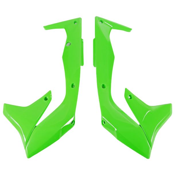 Kylarhuvar UFO PLAST 2-delars kylaröverdrag för Kawasaki KX F 450 ccm Årsmodell 2016 - 2018