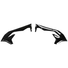 Cache-radiateur UFO PLAST 2 pièces Couverture de radiateur pour Kawasaki KX F 450 ccm Année de fabrication 2016 - 2018